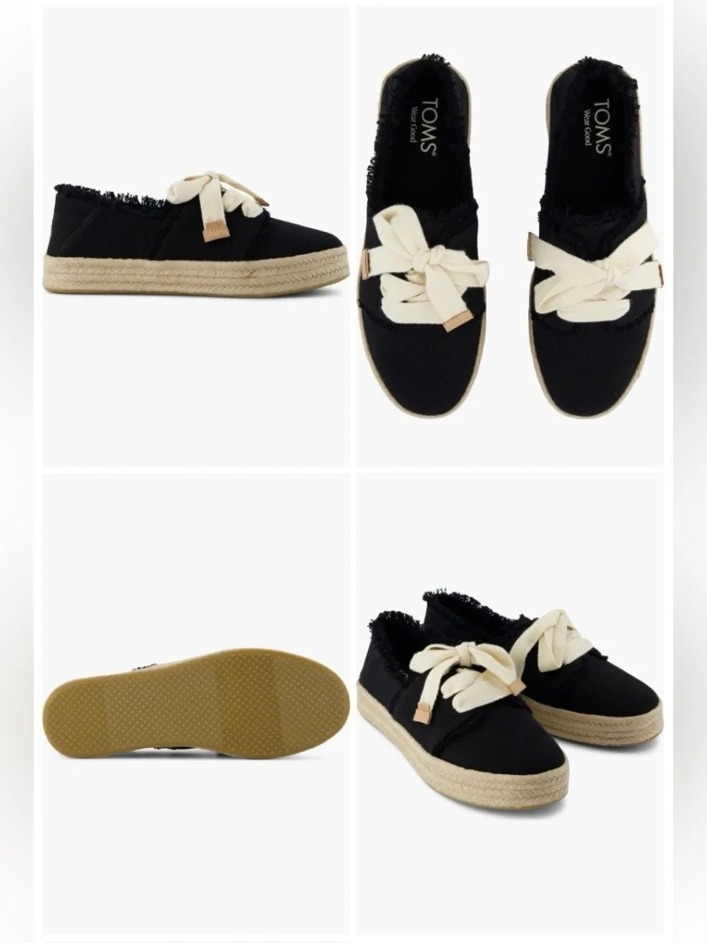 TOMS Carolina Lace-Up Espadrille